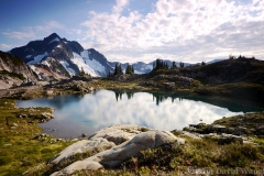 Whatcom Peak over Tapto Lakes