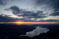 Sunset over Lake Whatcom