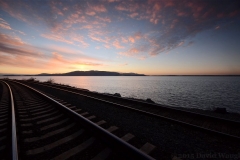 Marine Park/Railroad Sunset